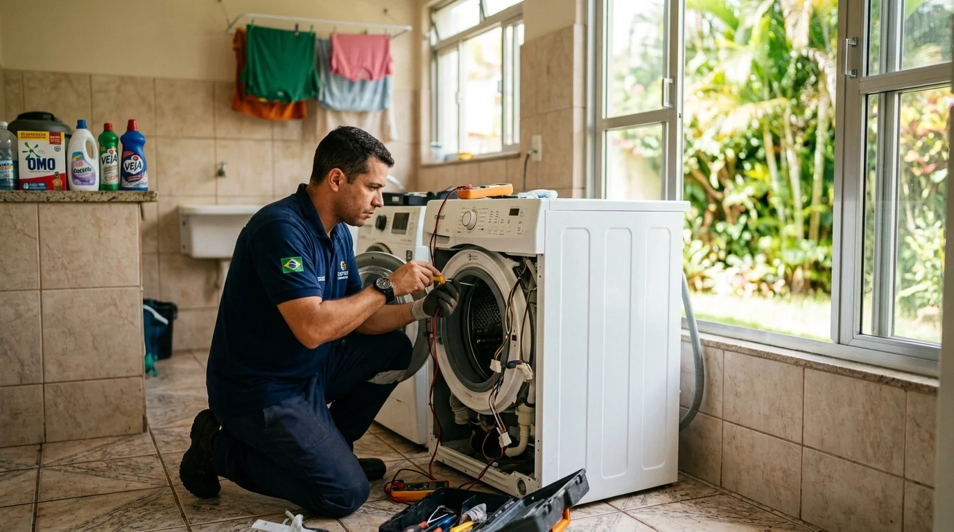 Técnico Tecmaqui em atendimento